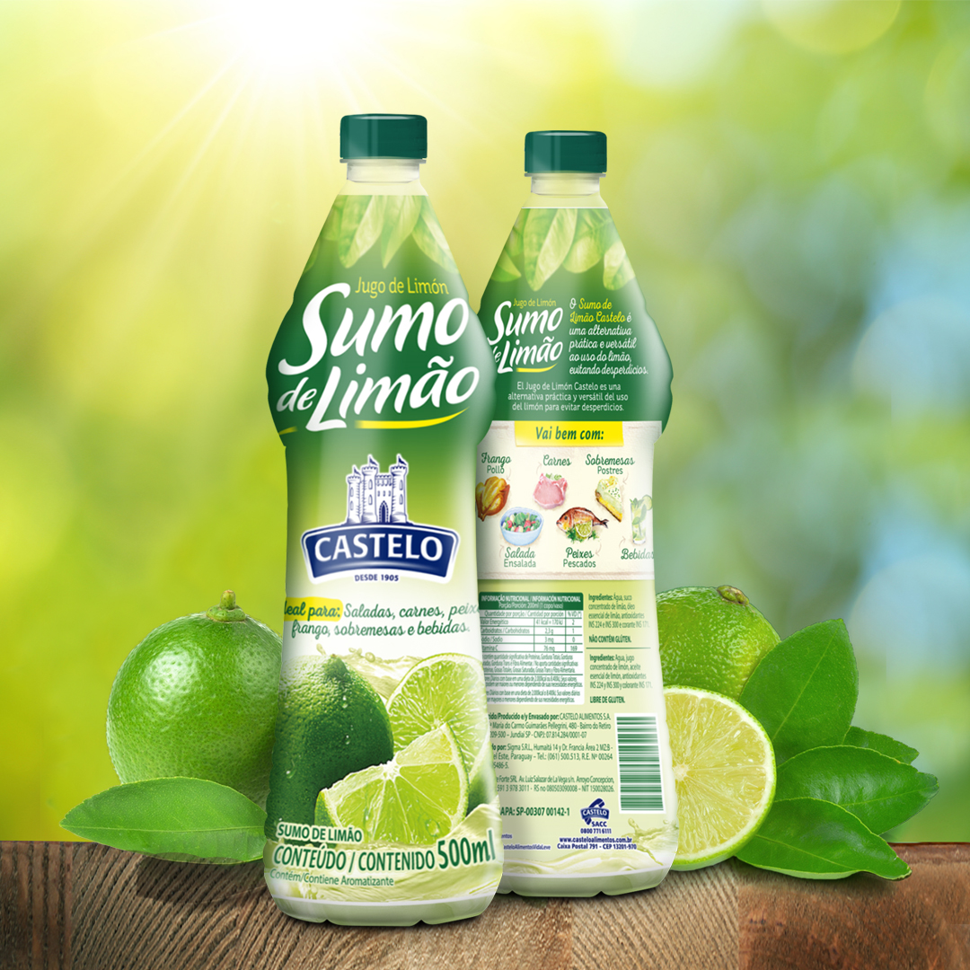 Sumo de Limão Castelo Spice Design
